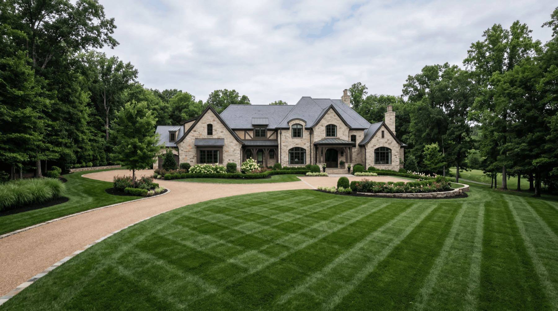Beautiful lawn