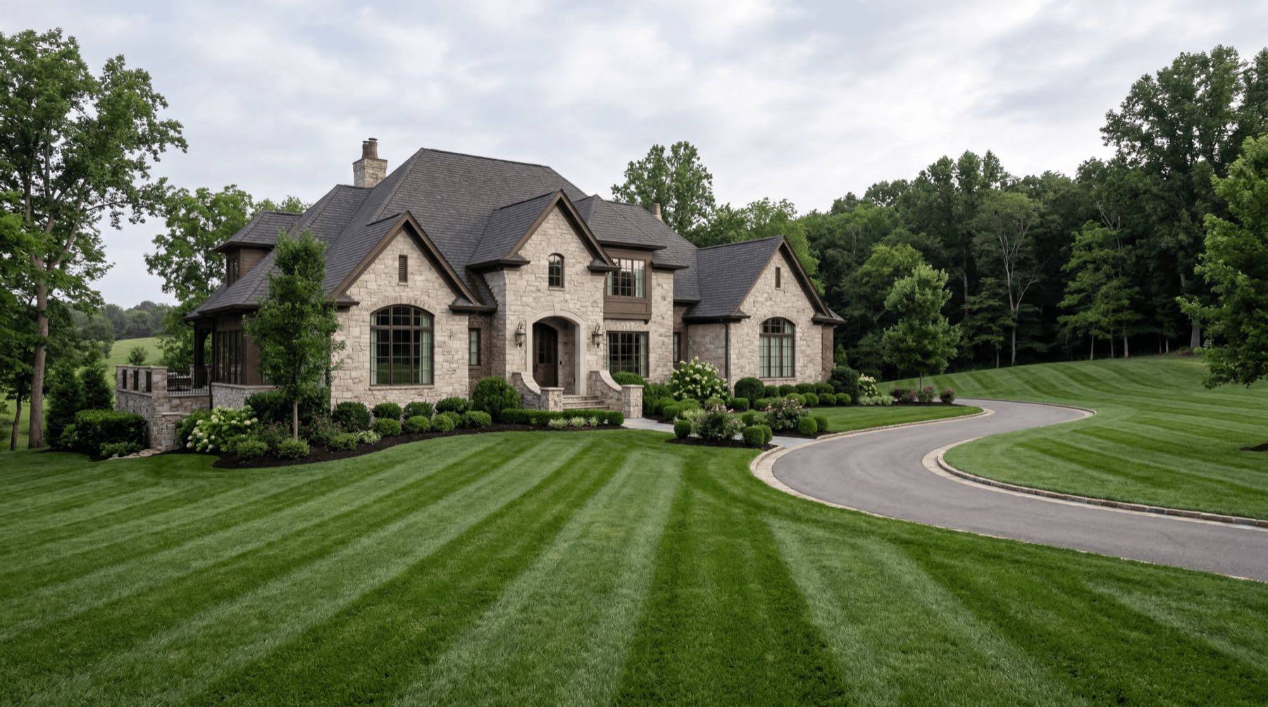 Beautiful lawn