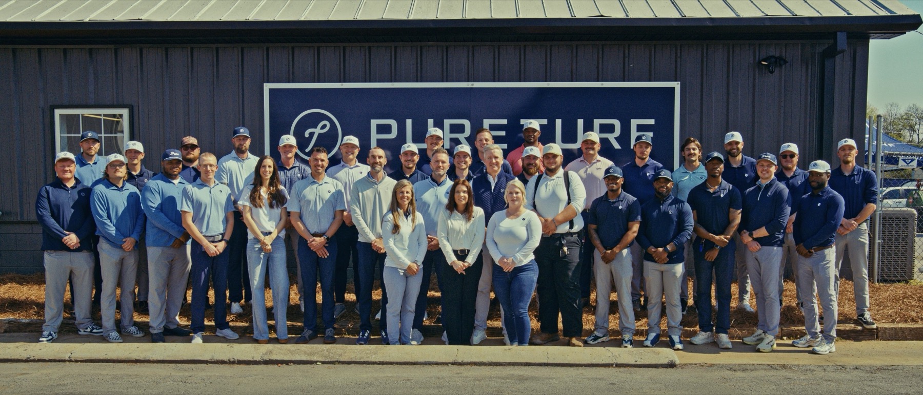 The full Pure Turf team